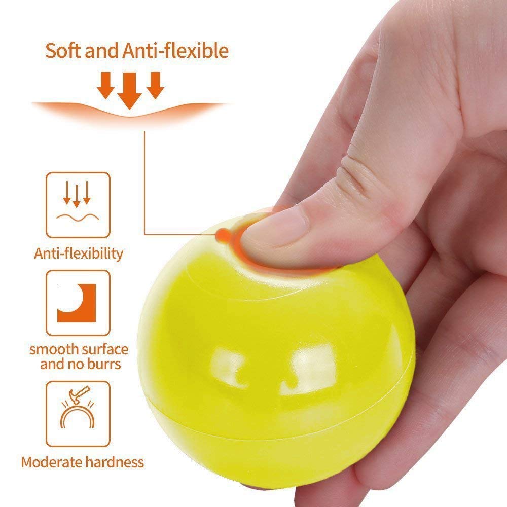 Wonder Space Soft Pit Balls, Chemical-Free Crush Proof Plastic Ocean Ball, BPA Free with No Smell, Safe for Toddler Ball Pit/Kiddie Pool/Indoor Baby Playpen - Image 3