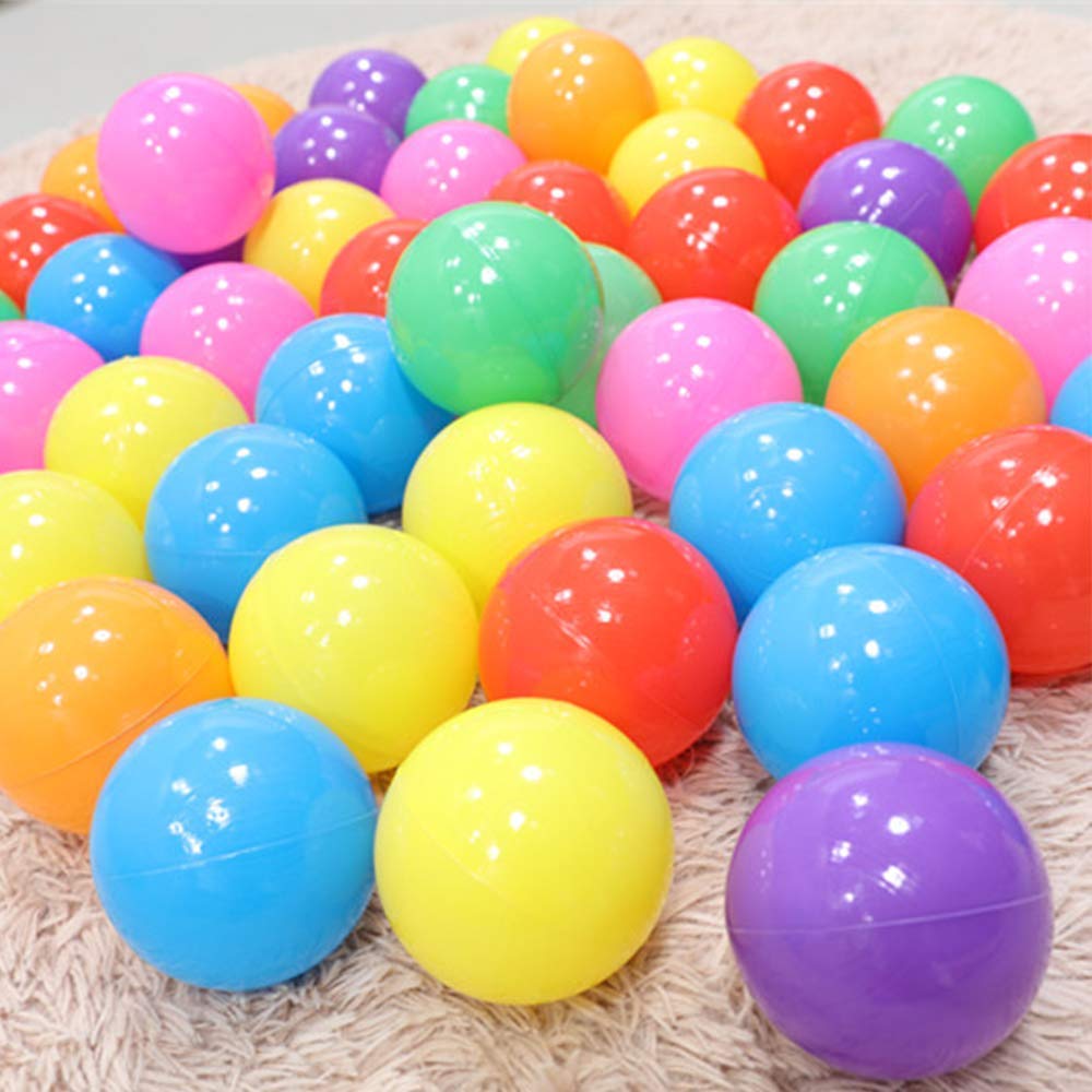 Wonder Space Soft Pit Balls, Chemical-Free Crush Proof Plastic Ocean Ball, BPA Free with No Smell, Safe for Toddler Ball Pit/Kiddie Pool/Indoor Baby Playpen - Image 6