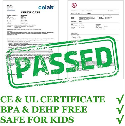 Wonder Space Soft Pit Balls, Chemical-Free Crush Proof Plastic Ocean Ball, BPA Free with No Smell, Safe for Toddler Ball Pit/Kiddie Pool/Indoor Baby Playpen - Image 5