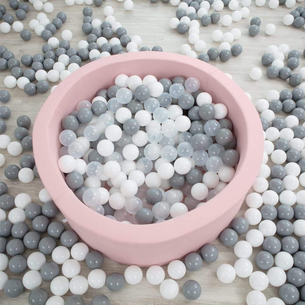Wonder Space Soft Pit Balls, Chemical-Free Crush Proof Plastic Ocean Ball, BPA Free with No Smell, Safe for Toddler Ball Pit/Kiddie Pool/Indoor Baby Playpen - Image 5