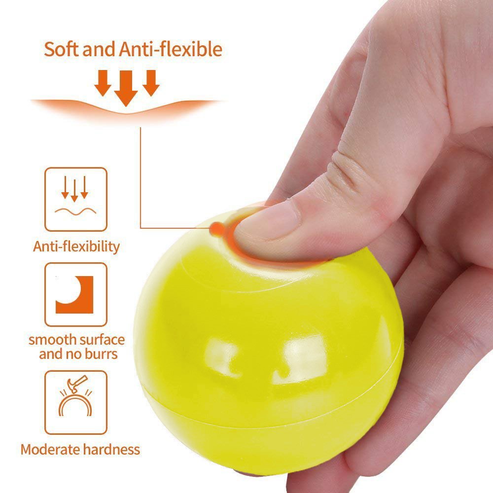 Wonder Space Soft Pit Balls, Chemical-Free Crush Proof Plastic Ocean Ball, BPA Free with No Smell, Safe for Toddler Ball Pit/Kiddie Pool/Indoor Baby Playpen - Image 3