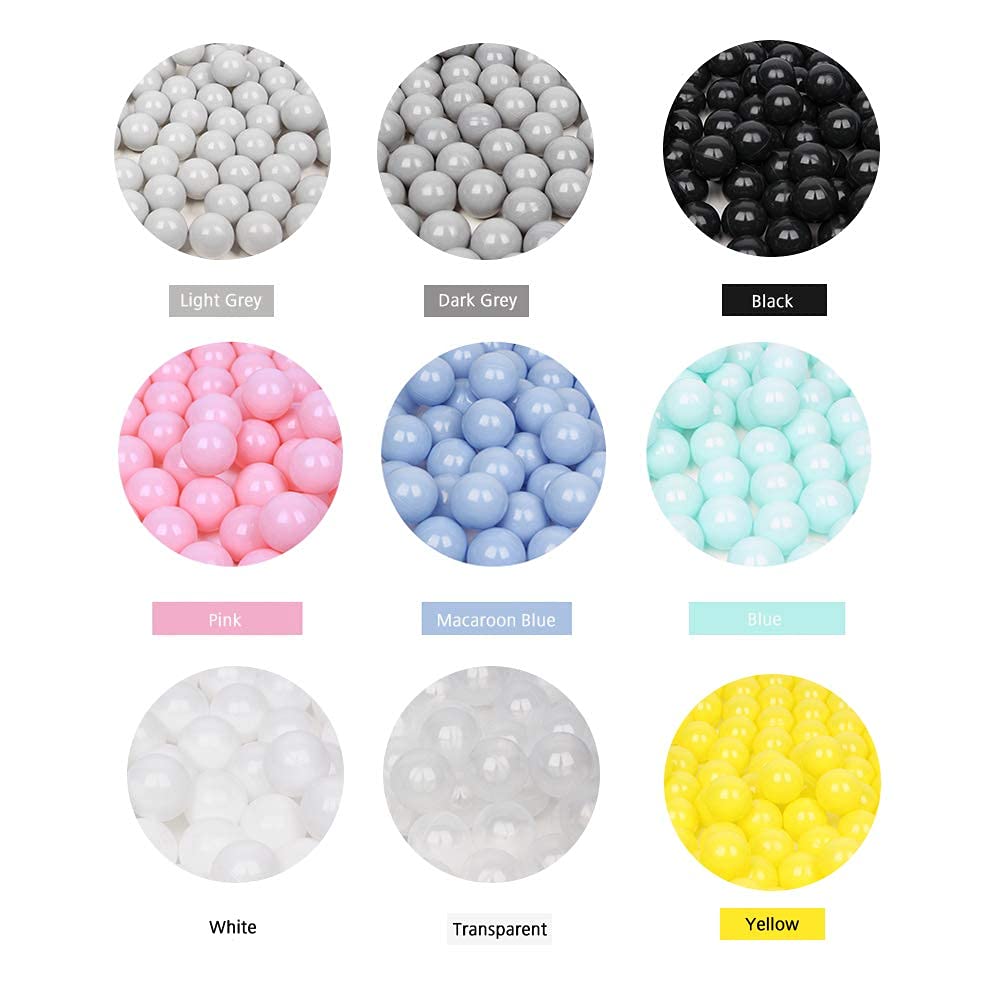 Wonder Space Soft Pit Balls, Chemical-Free Crush Proof Plastic Ocean Ball, BPA Free with No Smell, Safe for Toddler Ball Pit/Kiddie Pool/Indoor Baby Playpen - Image 6