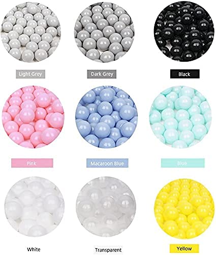 Wonder Space Soft Pit Balls, Chemical-Free Crush Proof Plastic Ocean Ball, BPA Free with No Smell, Safe for Toddler Ball Pit/Kiddie Pool/Indoor Baby Playpen - Image 7