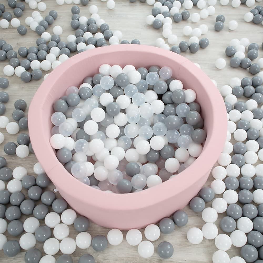 Wonder Space Soft Pit Balls, Chemical-Free Crush Proof Plastic Ocean Ball, BPA Free with No Smell, Safe for Toddler Ball Pit/Kiddie Pool/Indoor Baby Playpen - Image 6