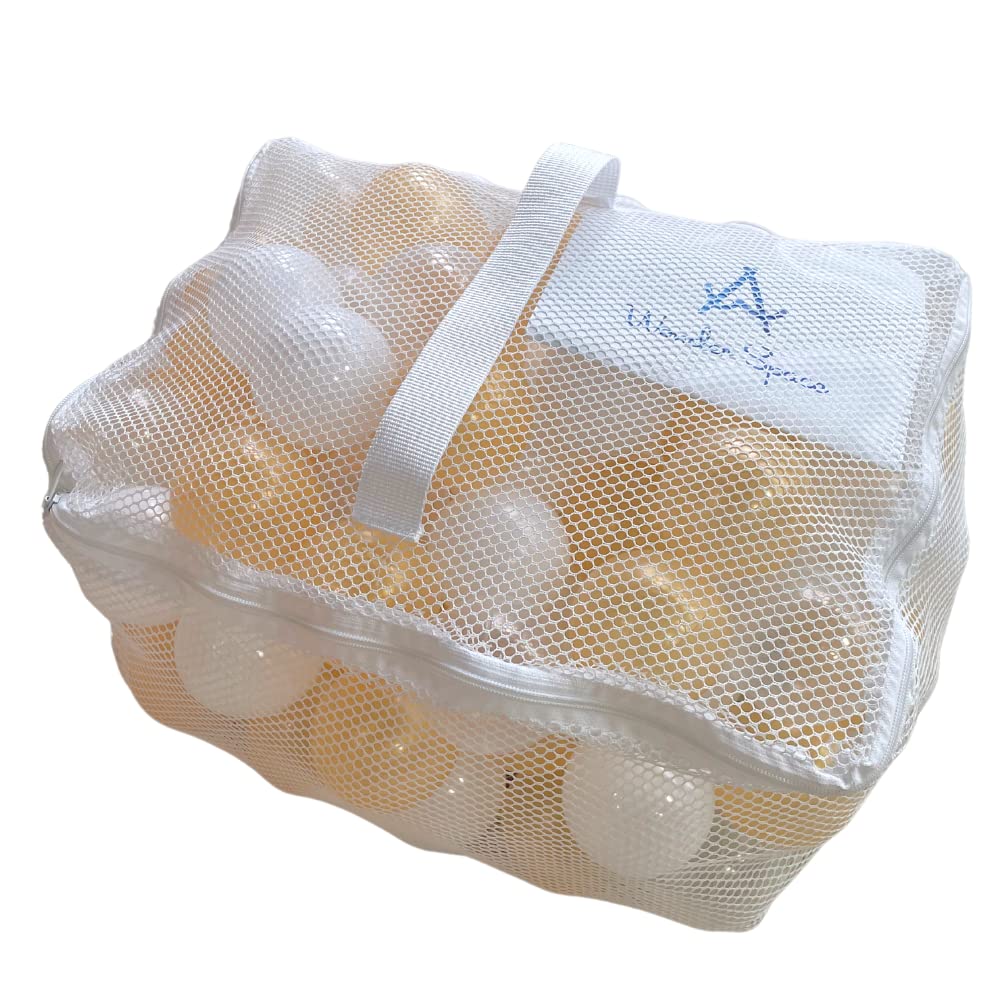 Wonder Space Soft Pit Balls, Chemical-Free Crush Proof Plastic Ocean Ball, BPA Free with No Smell, Safe for Toddler Ball Pit/Kiddie Pool/Indoor Baby Playpen - Image 3
